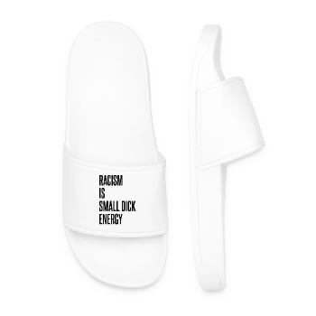 Racisme dit - Claquettes Homme - blanc - Devant