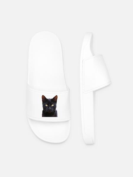 Chat chat cat cats - Claquettes Homme - blanc