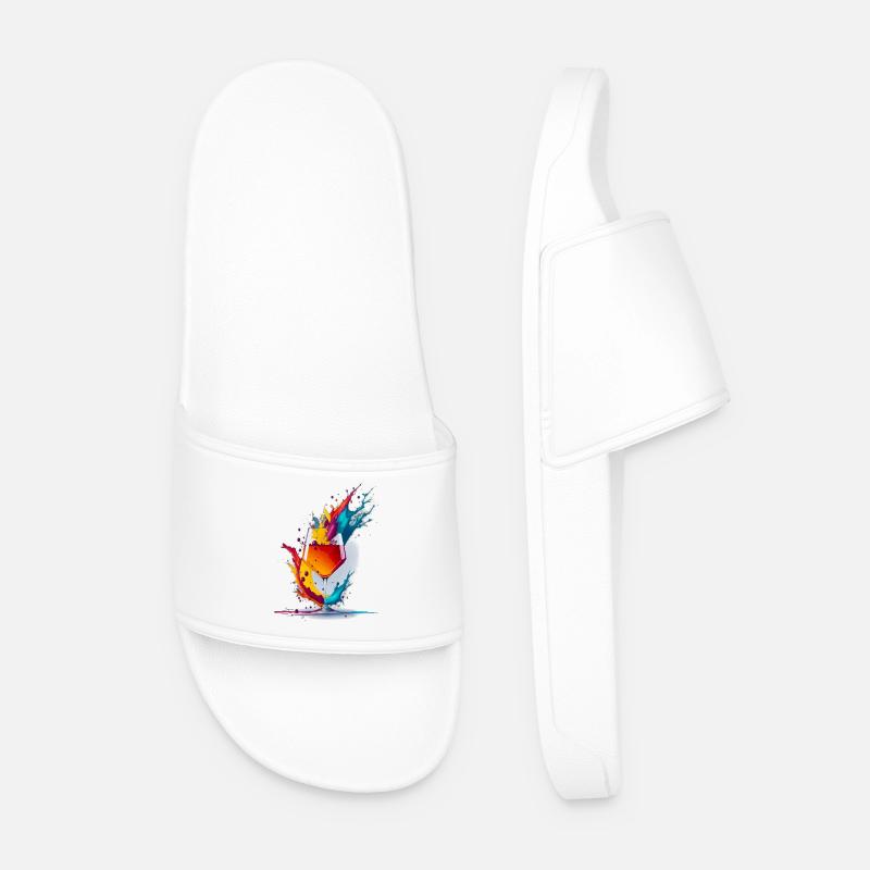 Cocktail - Männer Badelatschen - Weiß