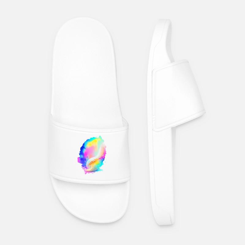 Shell - Men’s Pool Sliders - white