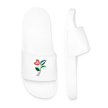 CHRISTMAS. YEAR. ANNIVERSARY. RETIREMENT. DAD. MAMAM. - Men’s Pool Sliders - white - Front