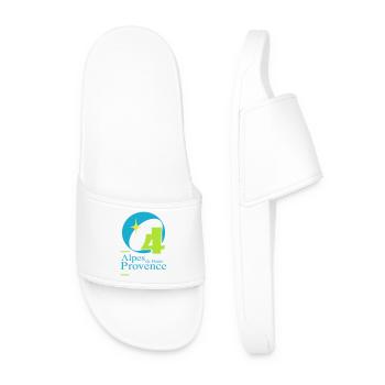 Alpes de hautes-provence 04 - Men’s Pool Sliders - white - Front