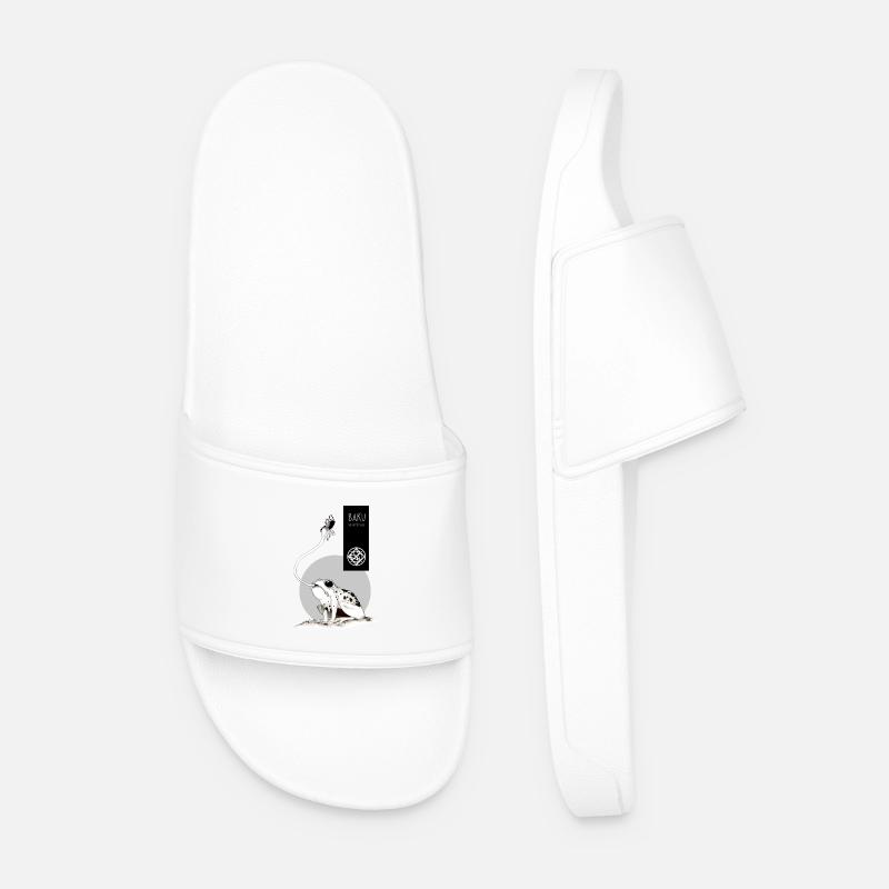 Catching fly - Männer Badelatschen - Weiß