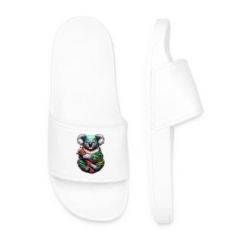 Koala - Claquettes Homme - blanc - Devant