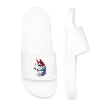 Alpaga - Claquettes Homme - blanc - Devant