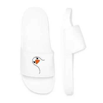 Duck - Men’s Pool Sliders - white - Front