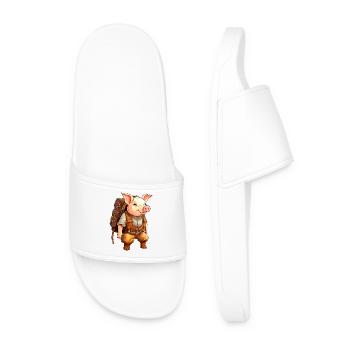 Piggy Randonnée / Alpiniste Piggy - Claquettes Homme - blanc - Devant