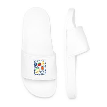Summer diet starts now - Men’s Pool Sliders - white - Front