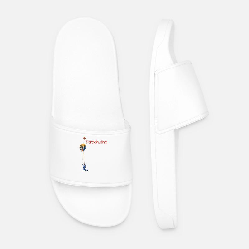 Parachuting - Männer Badelatschen - Weiß
