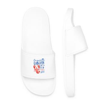 Trouville Lobster Lovers Club - Men’s Pool Sliders - white - Front