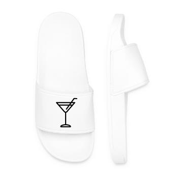 cocktail - Claquettes Homme - blanc - Devant
