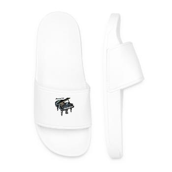 Piano - Claquettes Homme - blanc - Devant