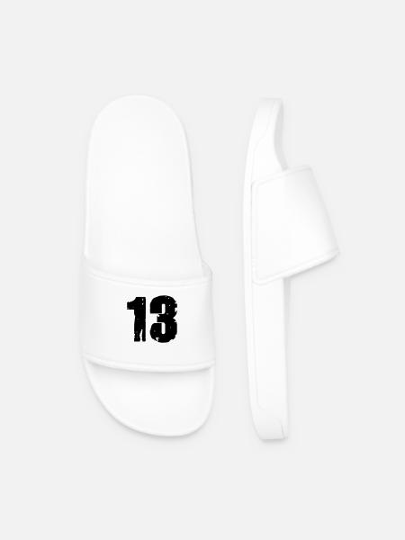 13 - Men’s Pool Sliders - white