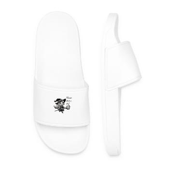 Bande dessinée de sorcière - Claquettes Homme - blanc - Devant