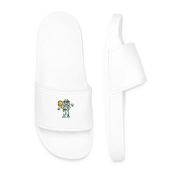 Beekeeper Bees - Men’s Pool Sliders - white - Front
