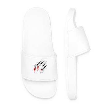 claws 01 - Men’s Pool Sliders - white - Front