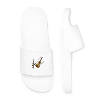 Violin - Men’s Pool Sliders - white - Front