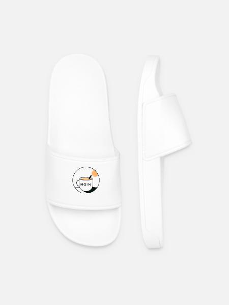 Hello - Men’s Pool Sliders - white