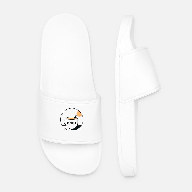 Hello - Men’s Pool Sliders - white