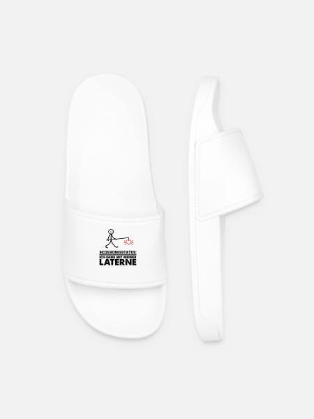 My Lantern 02 - Men’s Pool Sliders - white