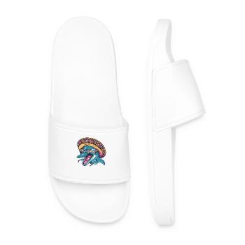 Dauphin Drôle Sombrero - Claquettes Homme - blanc - Devant