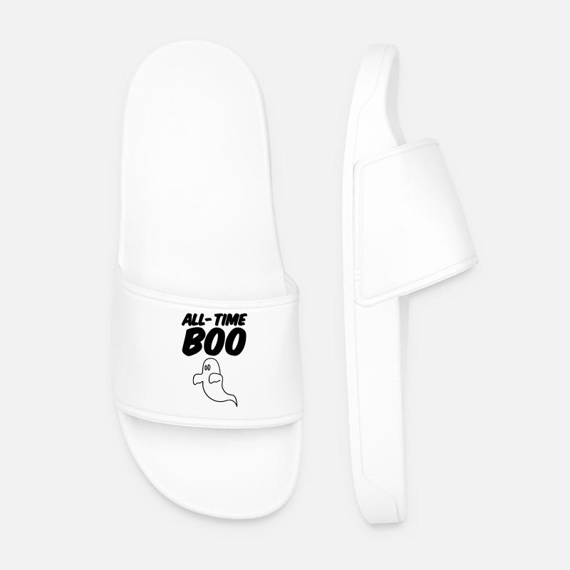 All-Time Boo Geschenk - Männer Badelatschen - Weiß