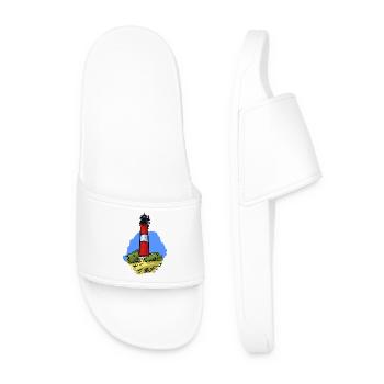 Lighthouse Hörnum Sylt - Men’s Pool Sliders - white - Front