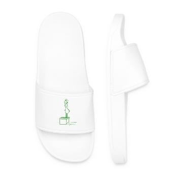 Roofbird © Chyropterum Innoxius - Men’s Pool Sliders - white - Front