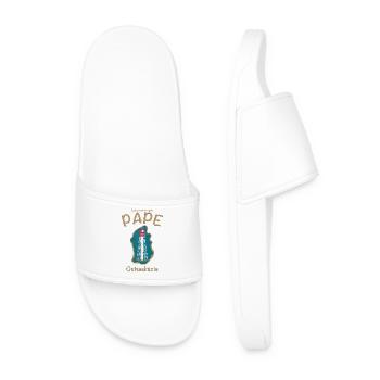 Lettonie Phare Pape, mer Baltique, - Claquettes Homme - blanc - Devant