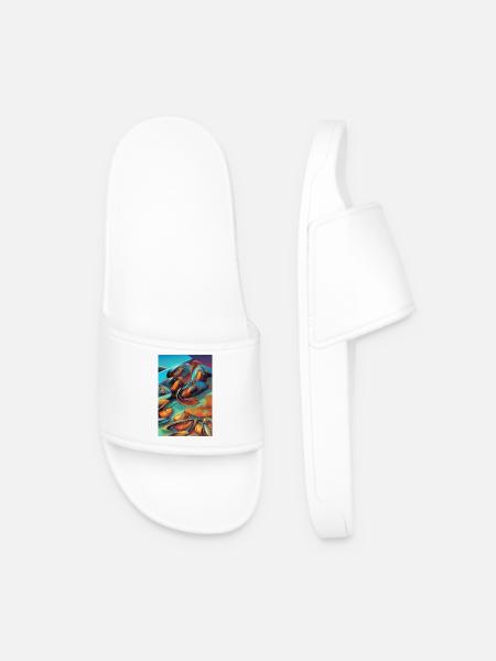 Moules - Claquettes Homme - blanc
