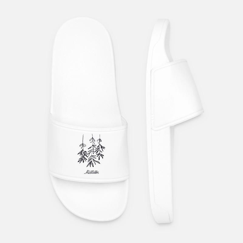 Mistel - Männer Badelatschen - Weiß