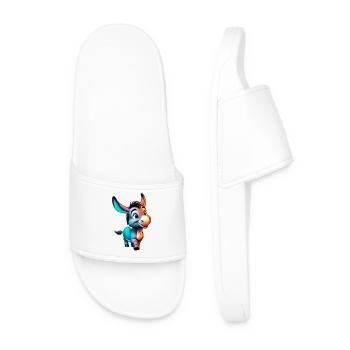 Donkey donkey pacifier mule - Men’s Pool Sliders - white - Front