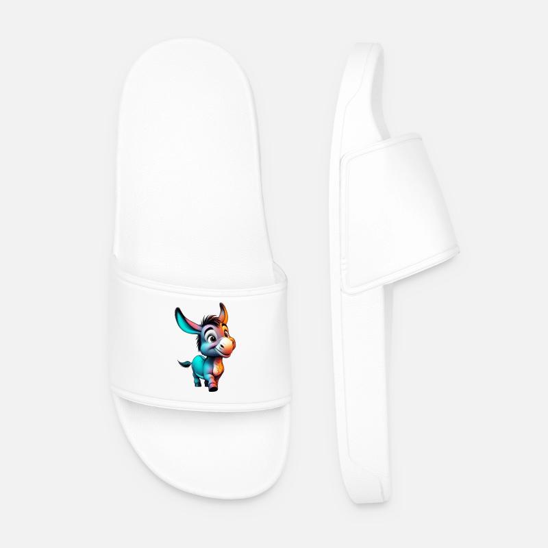 Donkey donkey pacifier mule - Men’s Pool Sliders - white