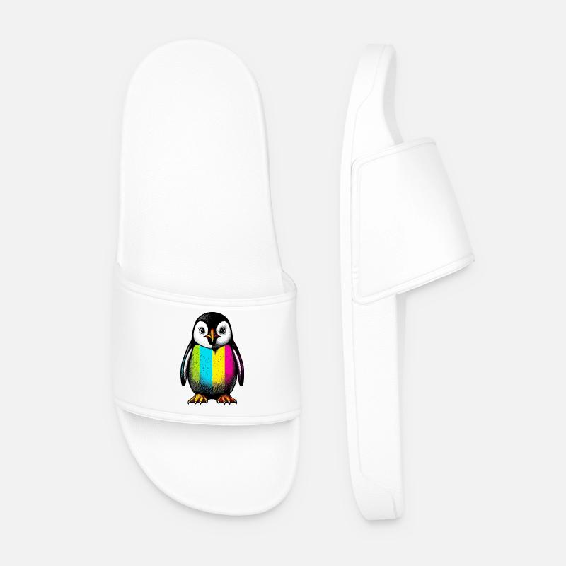 Penguin - Men’s Pool Sliders - white