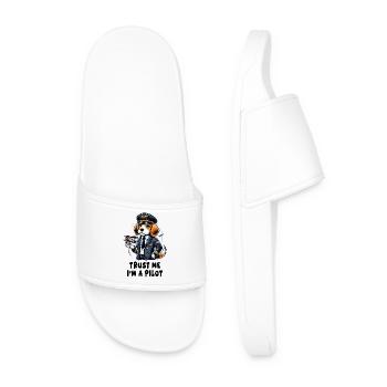 Pilote Beagle - Claquettes Homme - blanc - Devant