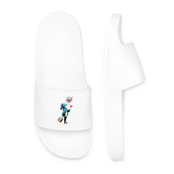 Street Art Fille 23244 - Claquettes Homme - blanc - Devant