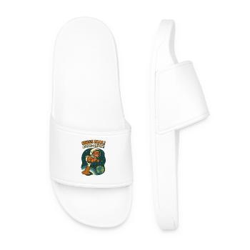 WC Muss Mal Astro Druck - Men’s Pool Sliders - white - Front