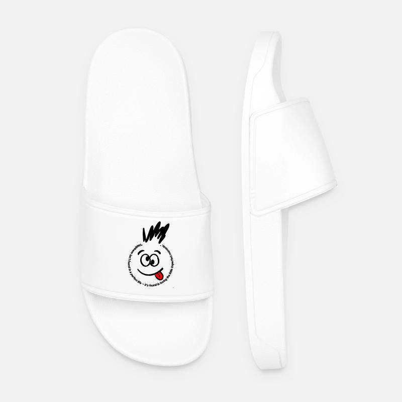 Quoty - Männer Badelatschen - Weiß