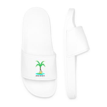 RETIREMENT. RETIREMENT. RETIRED. RETIREMENT - Men’s Pool Sliders - white - Front