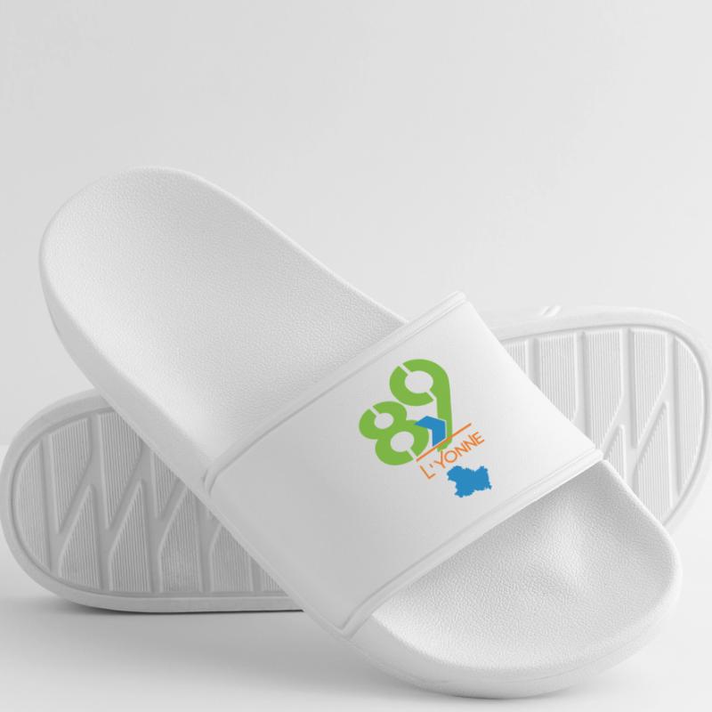 Logo 89 L'Yonne Männer Badelatschen