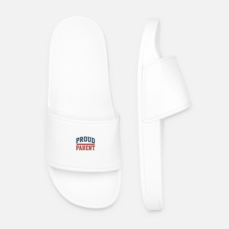 Stolzer Elternteil - Männer Badelatschen - Weiß