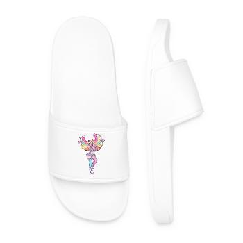 Héros Arc-en-ciel Papillon Étoile - Claquettes Homme - blanc - Devant