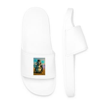 RockyZoo27 - Men’s Pool Sliders - white - Front