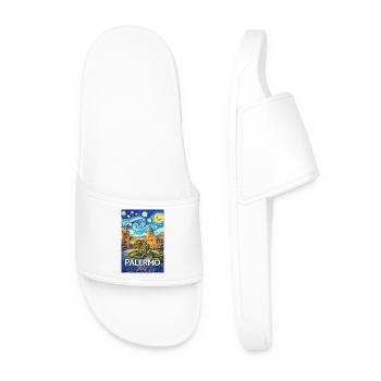 Palerme, Italie. - Claquettes Homme - blanc - Devant