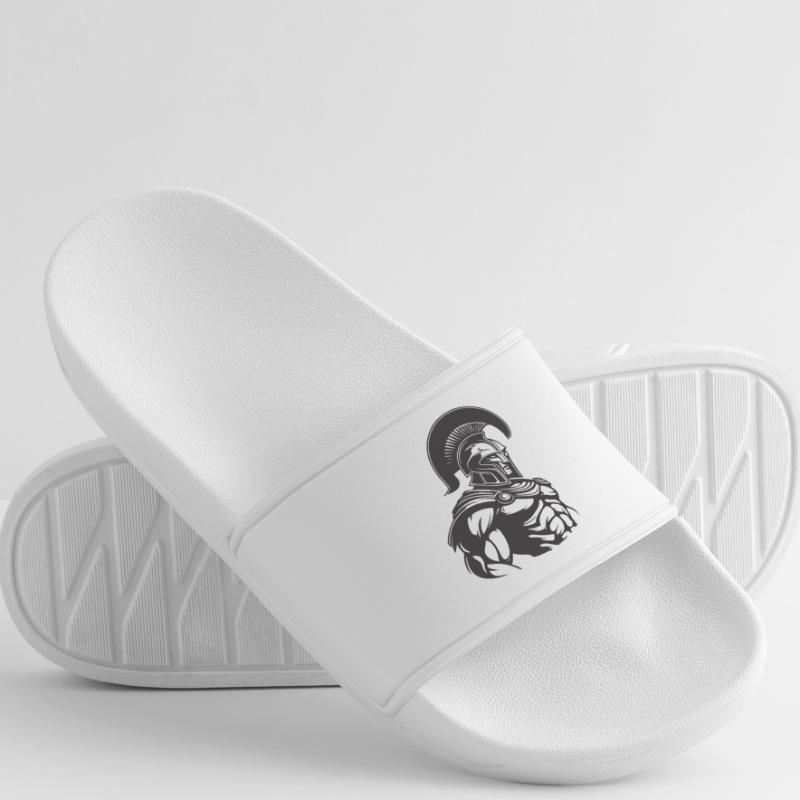 Spartan Gym Muscles Men’s Pool Sliders