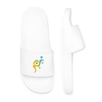 Yoga design_27 - Claquettes Homme - blanc - Devant