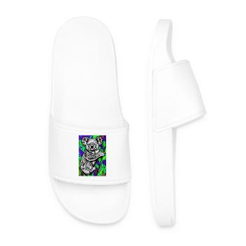 Koala - Claquettes Homme - blanc - Devant