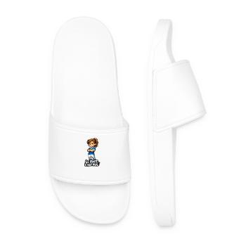 Le foot, c'est nul ! - Claquettes Homme - blanc - Devant