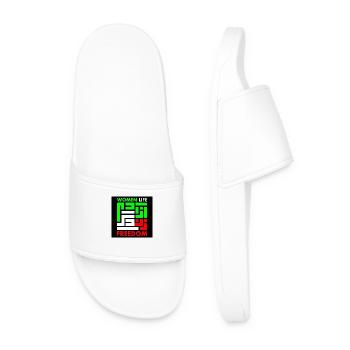 Women life freedom - Claquettes Homme - blanc - Devant
