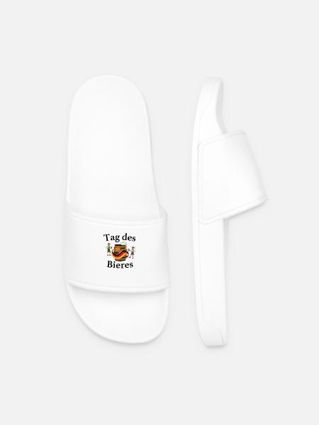 German Beer Day - Men’s Pool Sliders - white